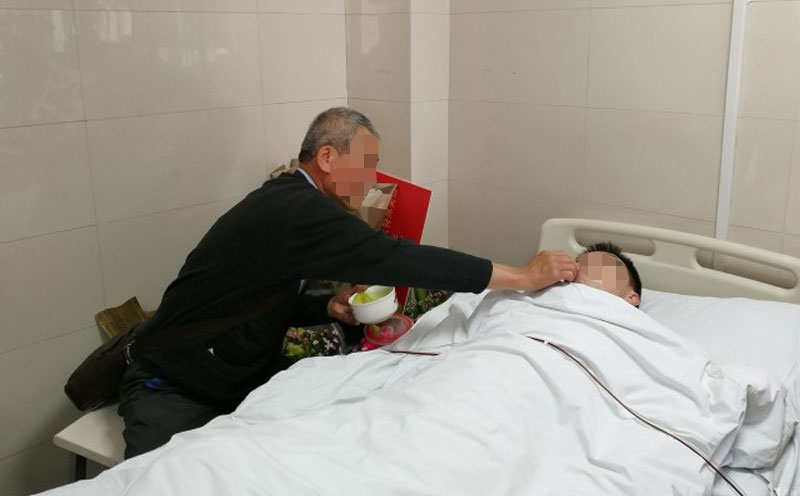 被害人事故发生后，原告被送到医院治疗，共住院191天