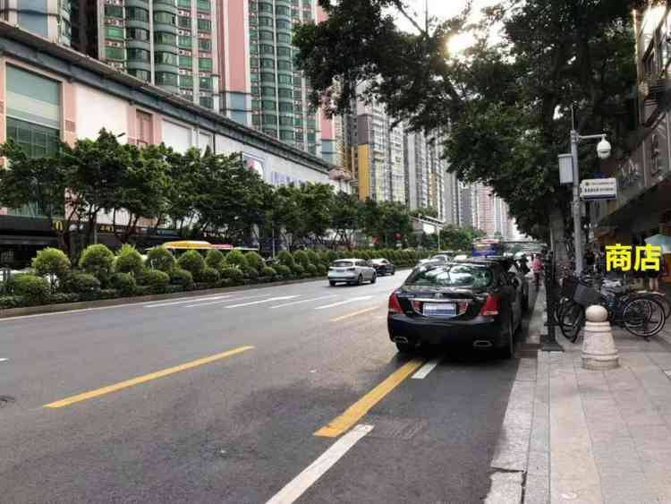 在机动车道或非机动车道上占道违停
